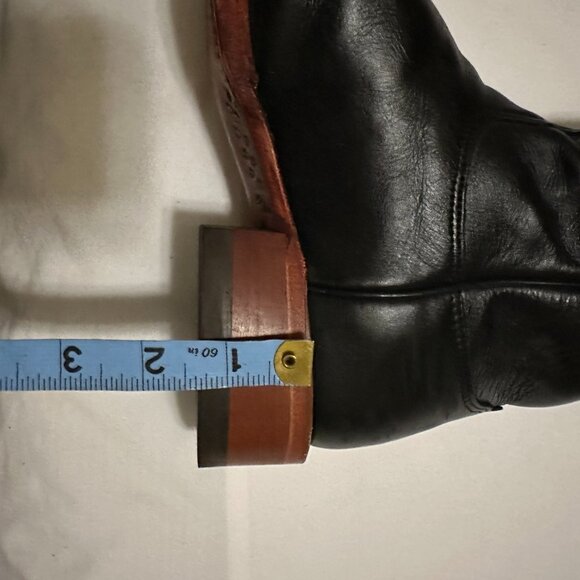 Nocona TCU Women’s Cowboy Boots – Black Leather, Square Toe, Size 8B – Gameday R - Picture 7 of 7